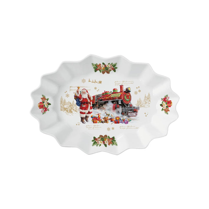 Ovālais šķīvis “Christmas Memories” – 30 × 20,5 cm