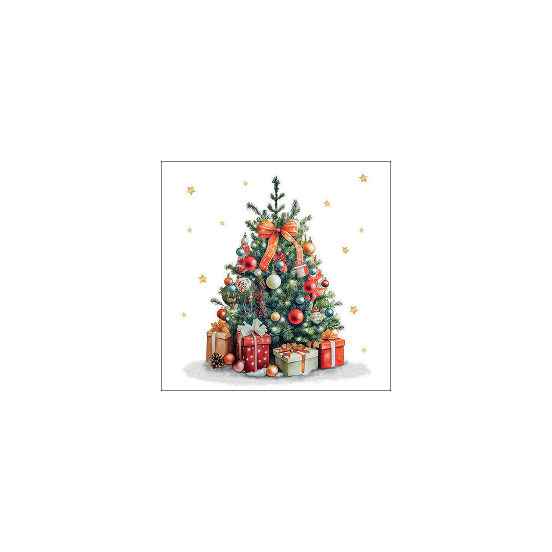 Salvetes papīra 33x33cm Christmas Tree