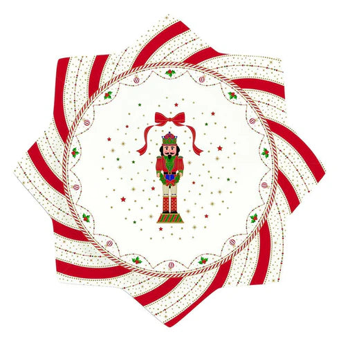 Porcelāna kūku servēšanas šķīvis “Nutcracker” – 32 cm