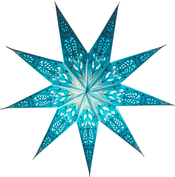 Zvaigzne-lampa BLUE 9 stari