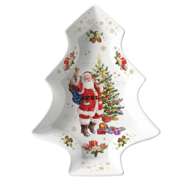 Porcelāna šķīvis “Christmas Memories” – 28,5 × 21,5 cm