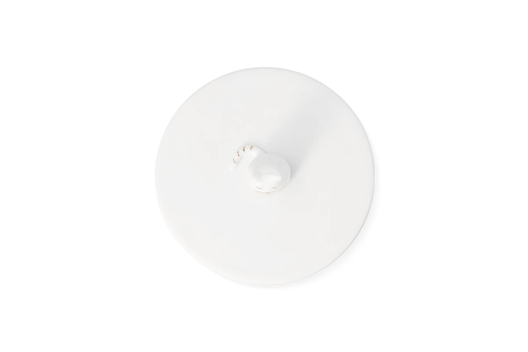 Porcelāna trauciņš ar kaķa figūru