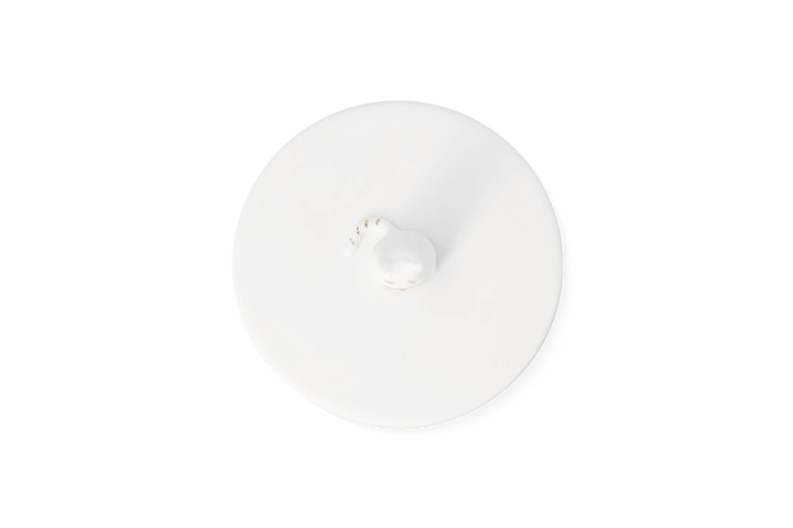 Porcelāna trauciņš ar kaķa figūru