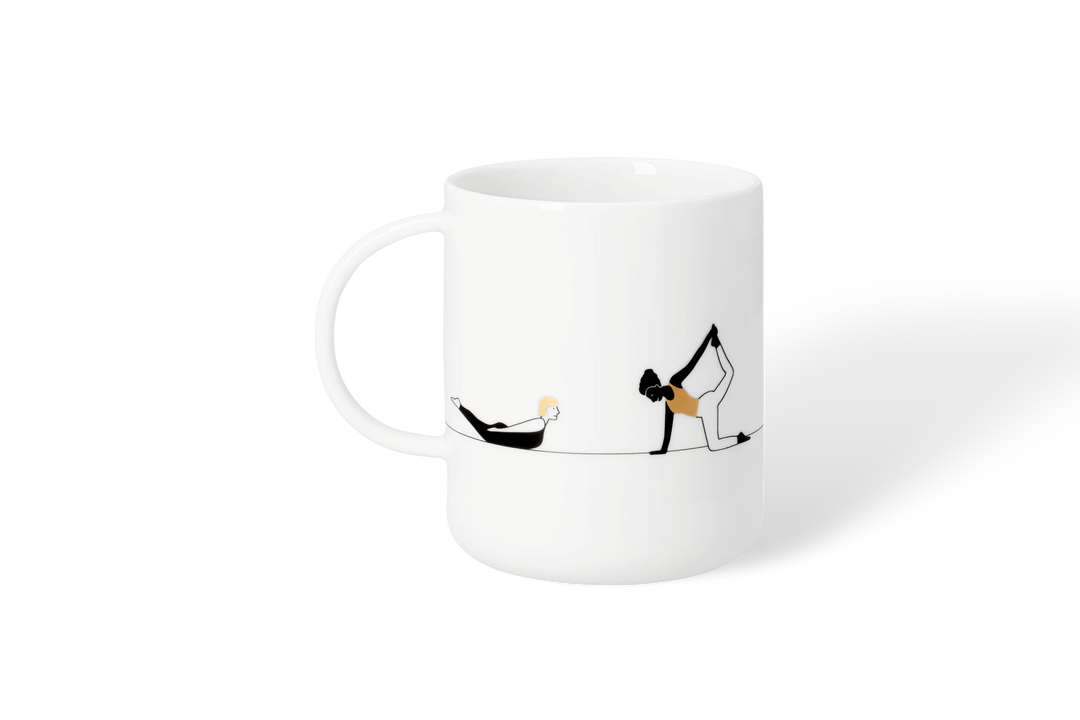 Porcelāna krūze “Yoga”