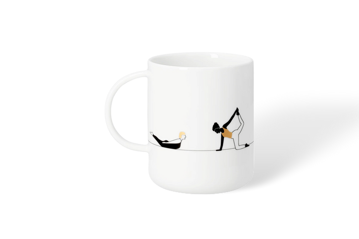 Porcelāna krūze “Yoga”