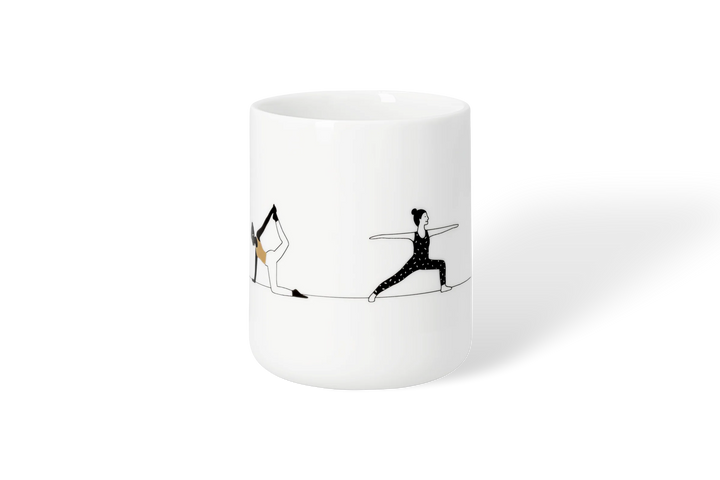 Porcelāna krūze “Yoga”