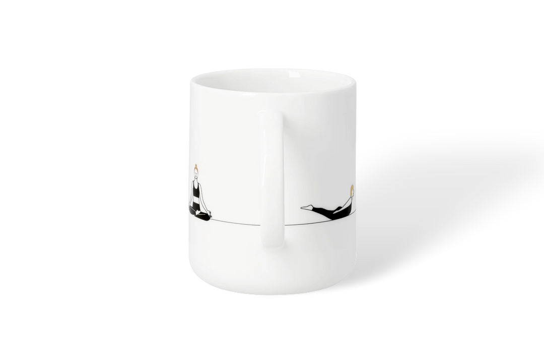 Porcelāna krūze “Yoga”