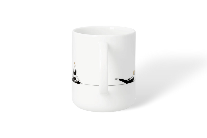 Porcelāna krūze “Yoga”
