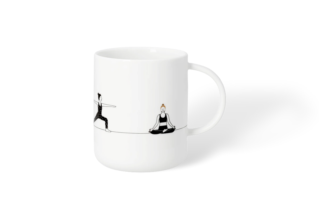 Porcelāna krūze “Yoga”