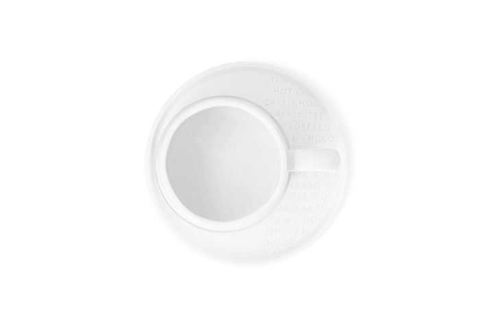Porcelāna krūze ar apakštasīti “Frühstück”