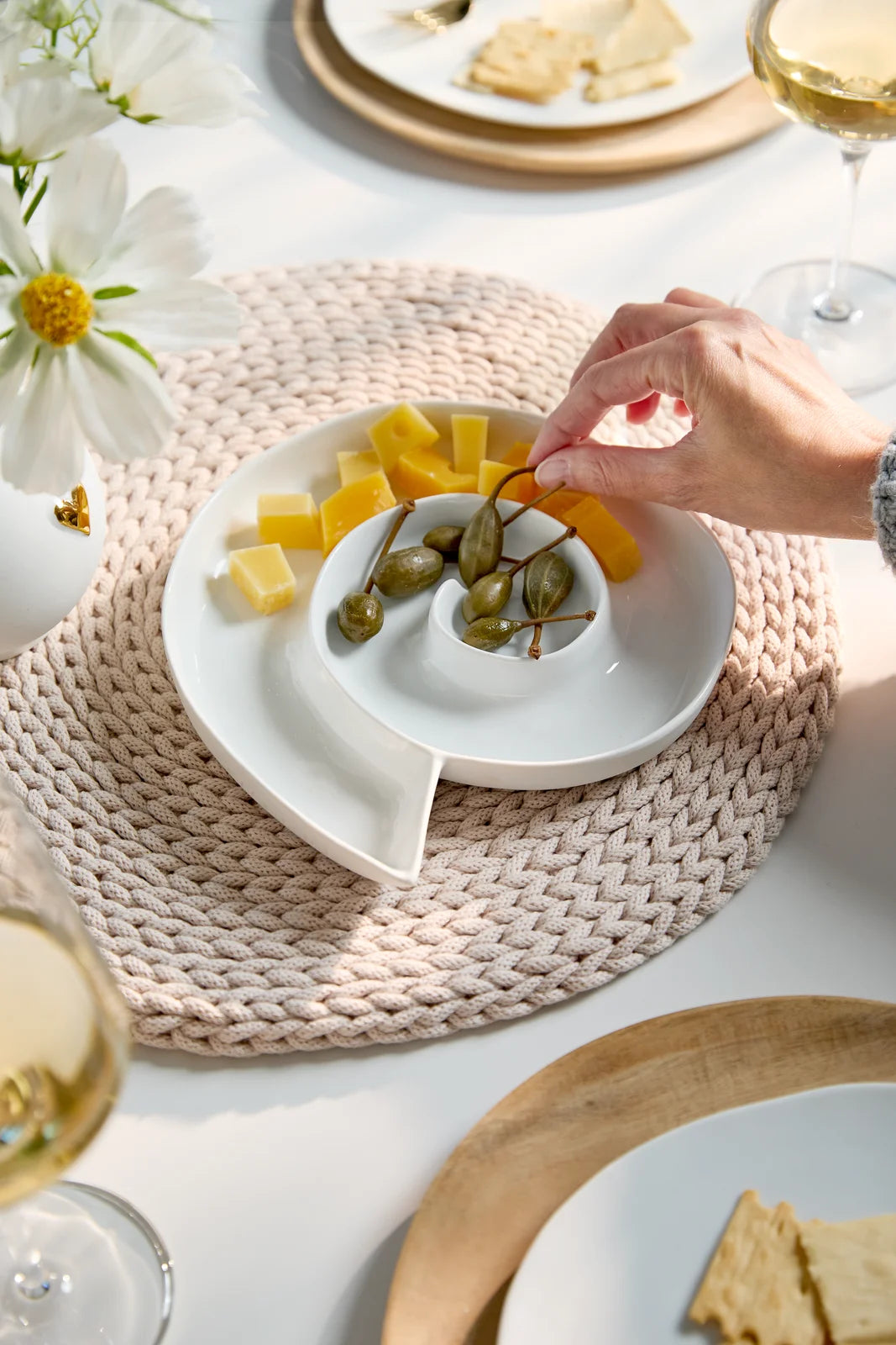 Porcelāna uzkodu bļoda “Snacktime”