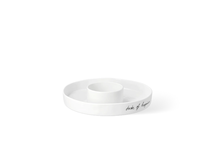 Porcelāna uzkodu bļoda “Taste of happiness”