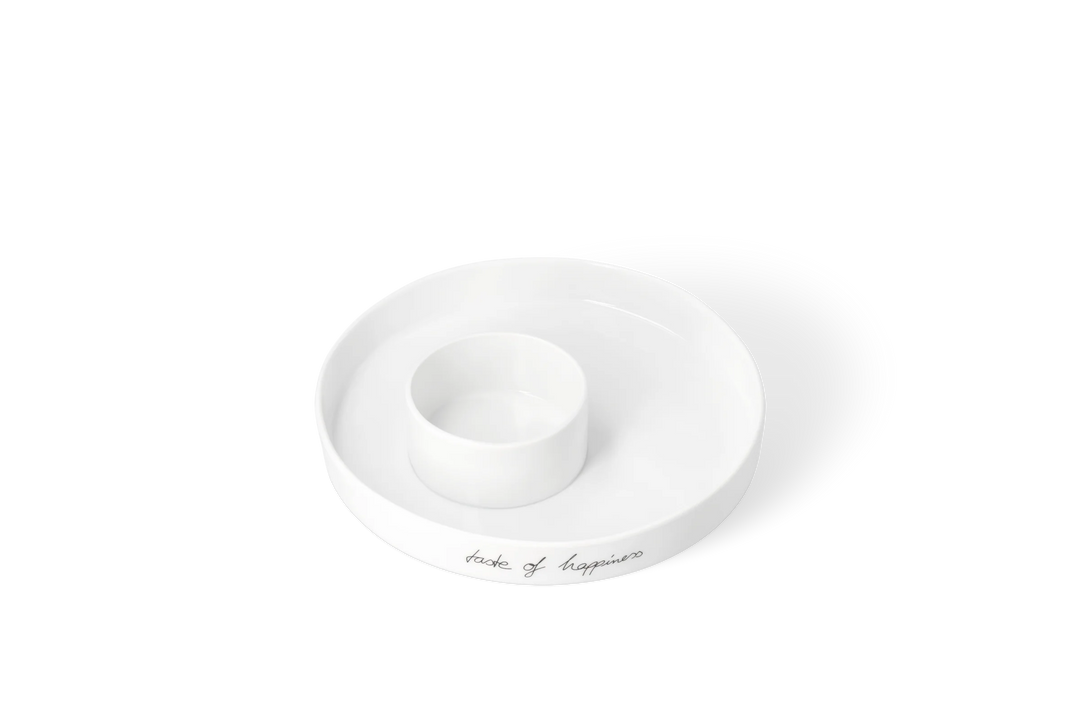 Porcelāna uzkodu bļoda “Taste of happiness”