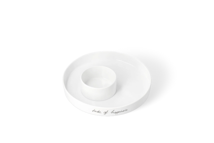 Porcelāna uzkodu bļoda “Taste of happiness”
