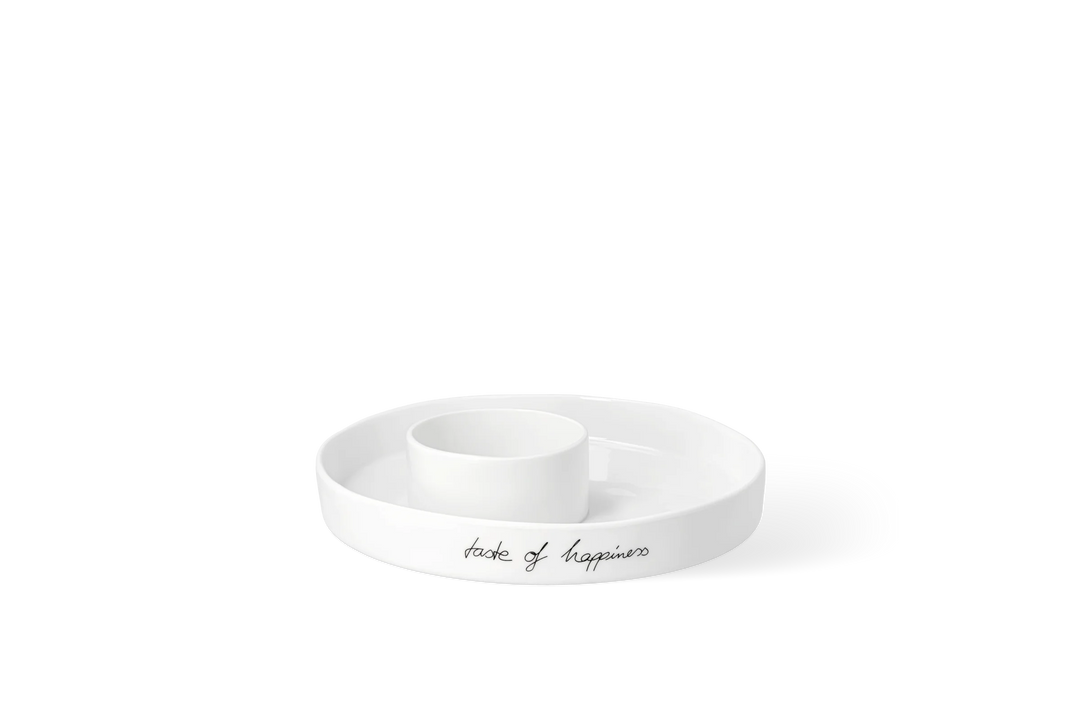 Porcelāna uzkodu bļoda “Taste of happiness”