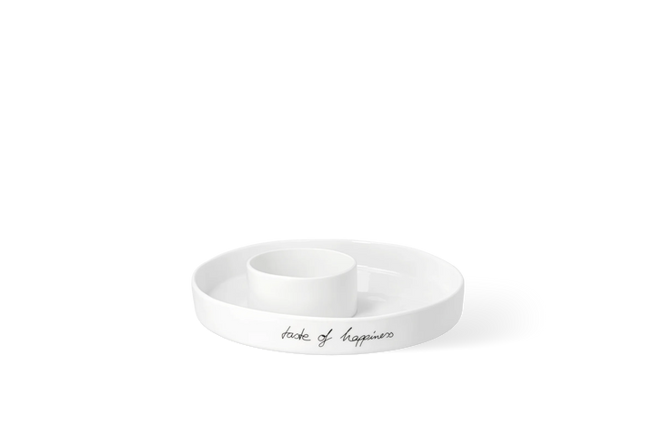 Porcelāna uzkodu bļoda “Taste of happiness”