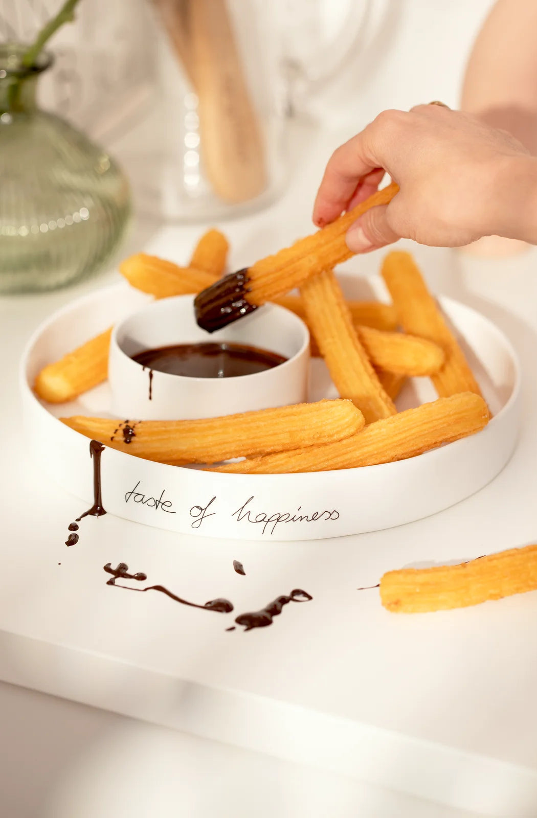 Porcelāna uzkodu bļoda “Taste of happiness”