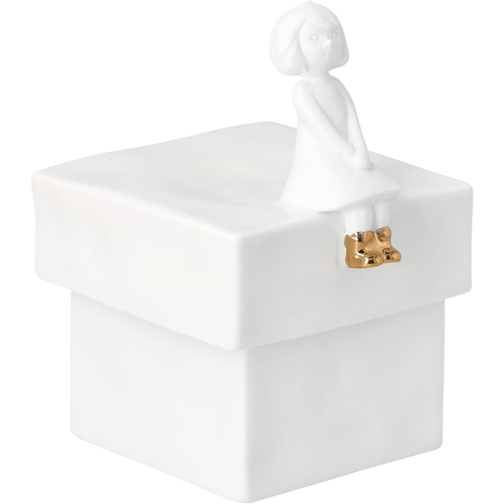 Porcelāna kārbiņa "Meitene"