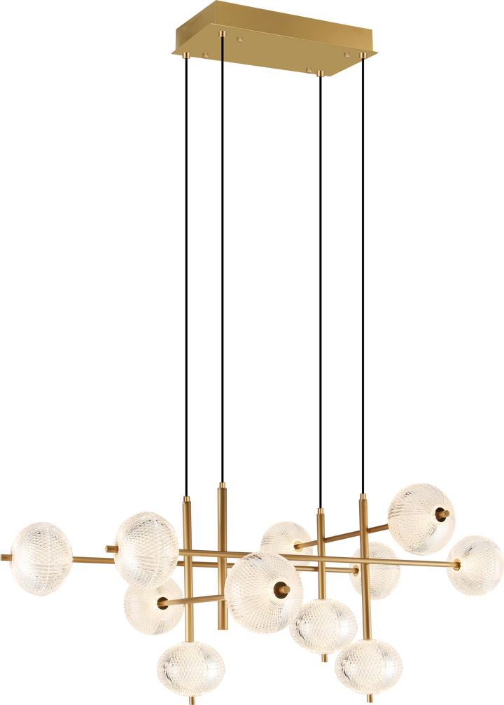 GALATEA piekaramās lampas (zelta krāsa) – 4 dizaini