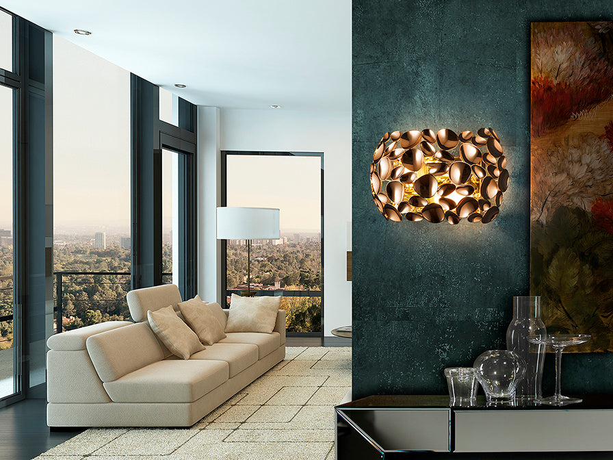 Sienas lampa Narisa, 2 krāsas