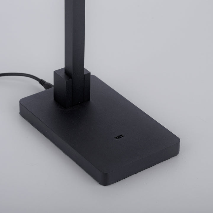 PURE-GRAFO Grīdas lampa – melna, ar skārienjutīgu dimmeri