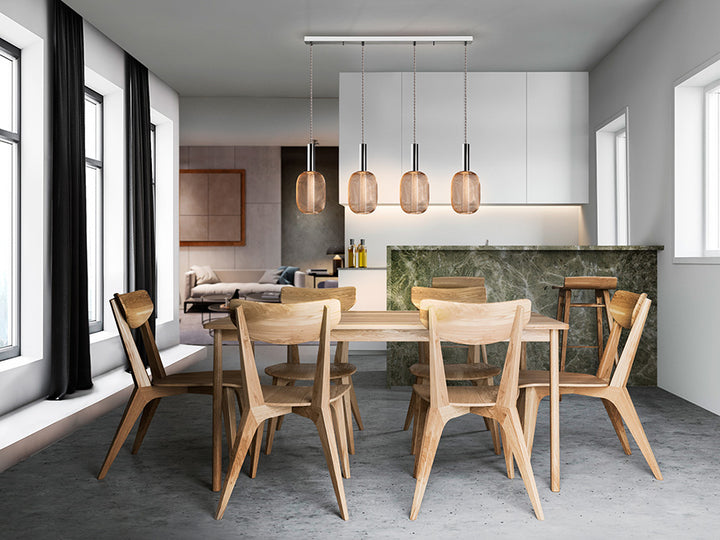 Griestu lampa Micron, 1 lampa, 3 lampas vai 4 lampas.