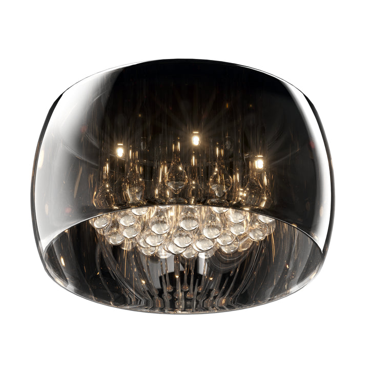 Crystal griestu lampa, pieci modeļi