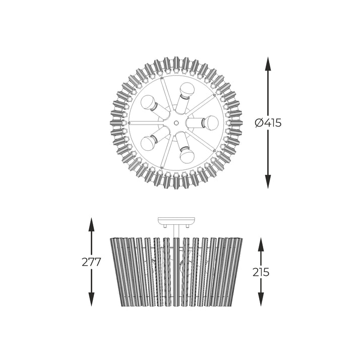 BACH Lampas – griestu vai piekaramā