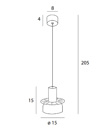 Moderna lampa "Signature", 2 toņos