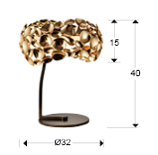 Stāvlampa vai galda lampa Narisa
