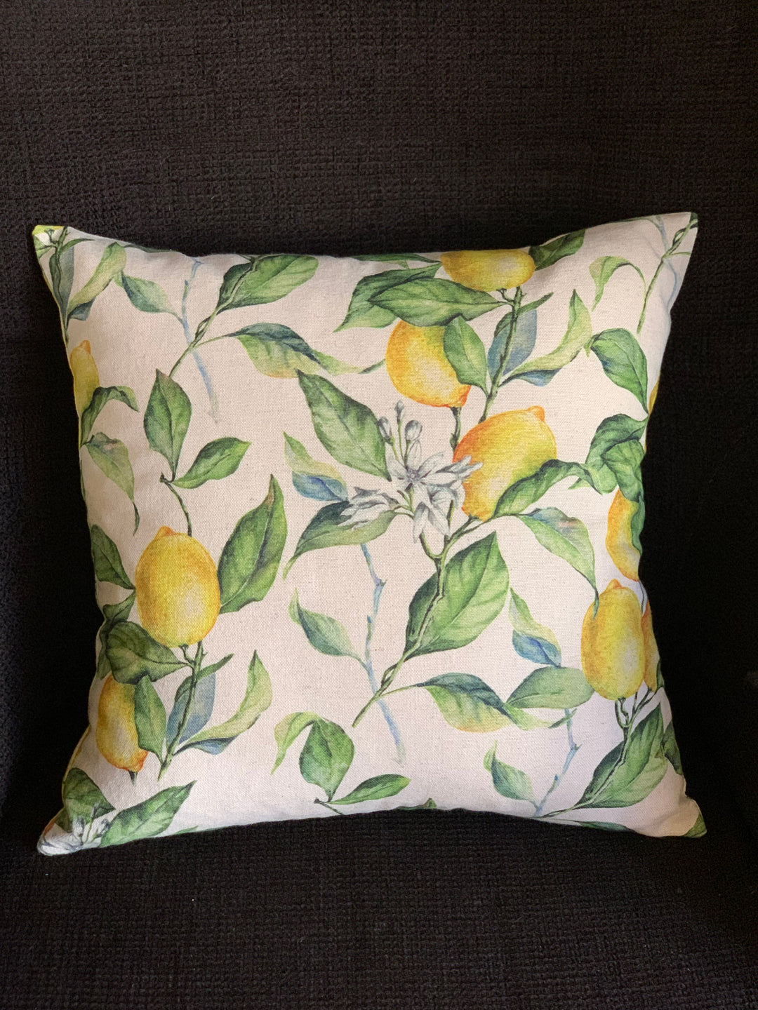 Dekoratīvā spilvendrāna 45x45cm "Lemon Linen"
