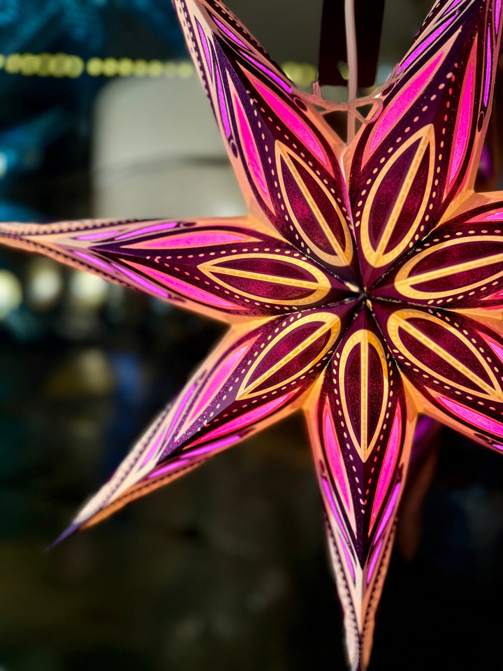 Zvaigzne-lampa Violeta 7 stari