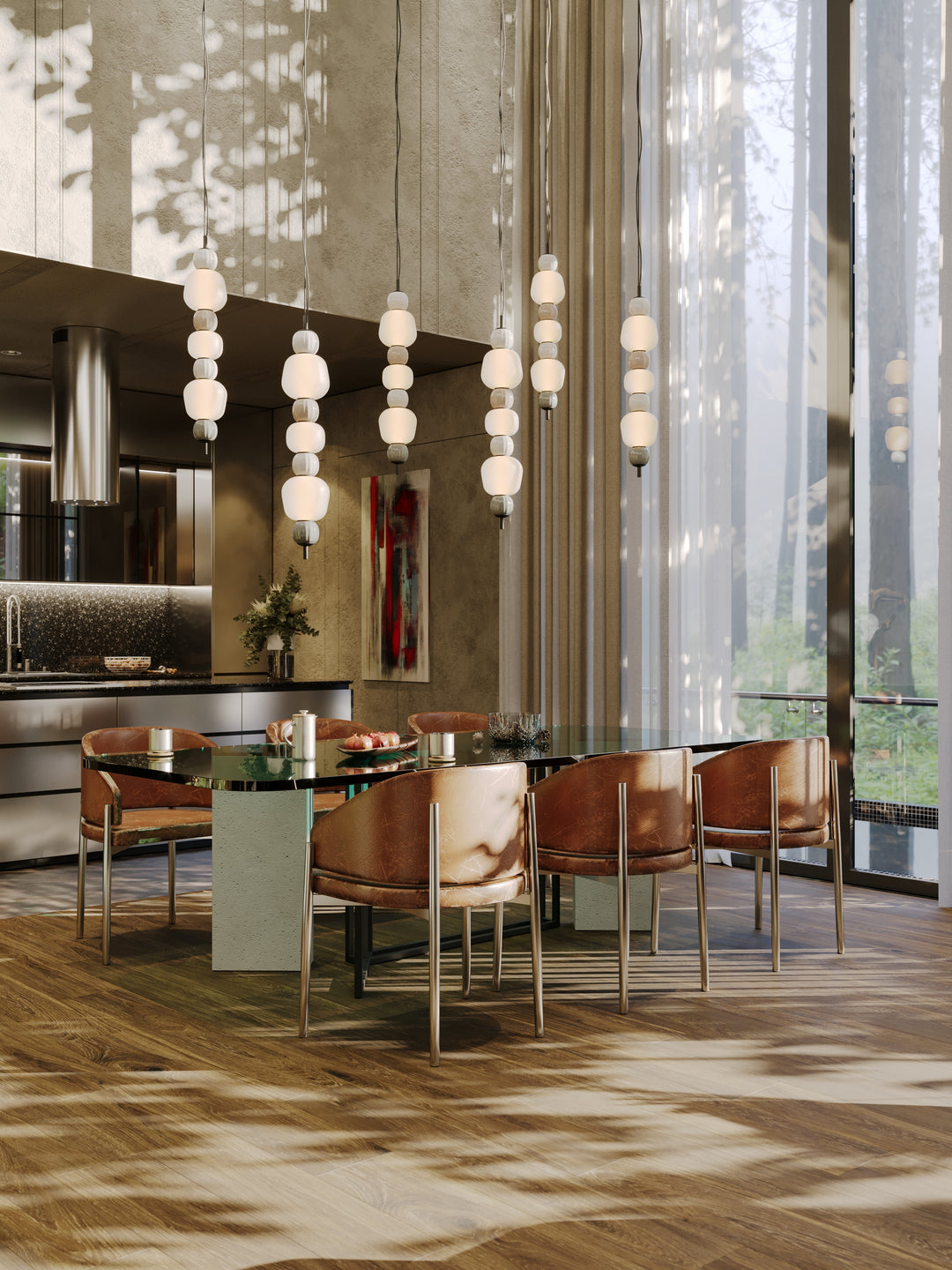 Modern kolekcijas LED griestu lampas