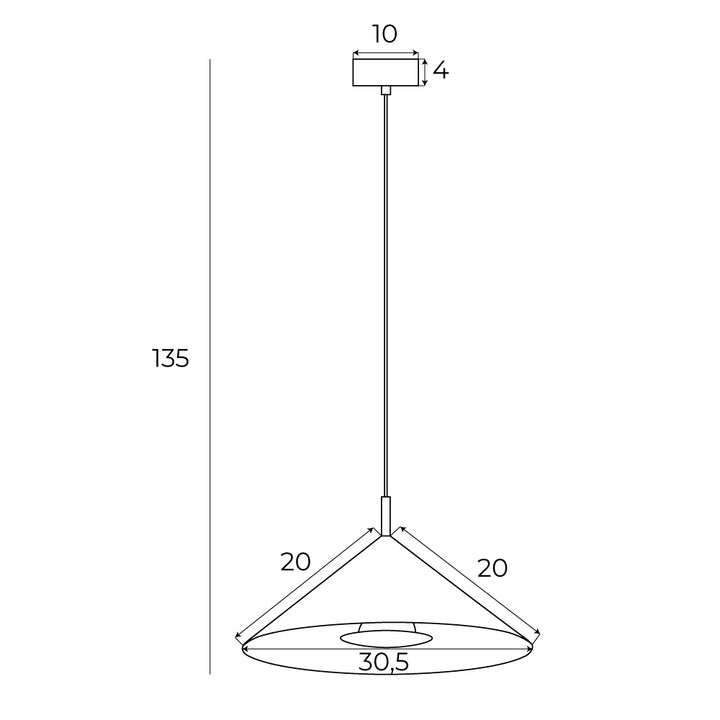 Lampa "VULCANO" divi daizaini