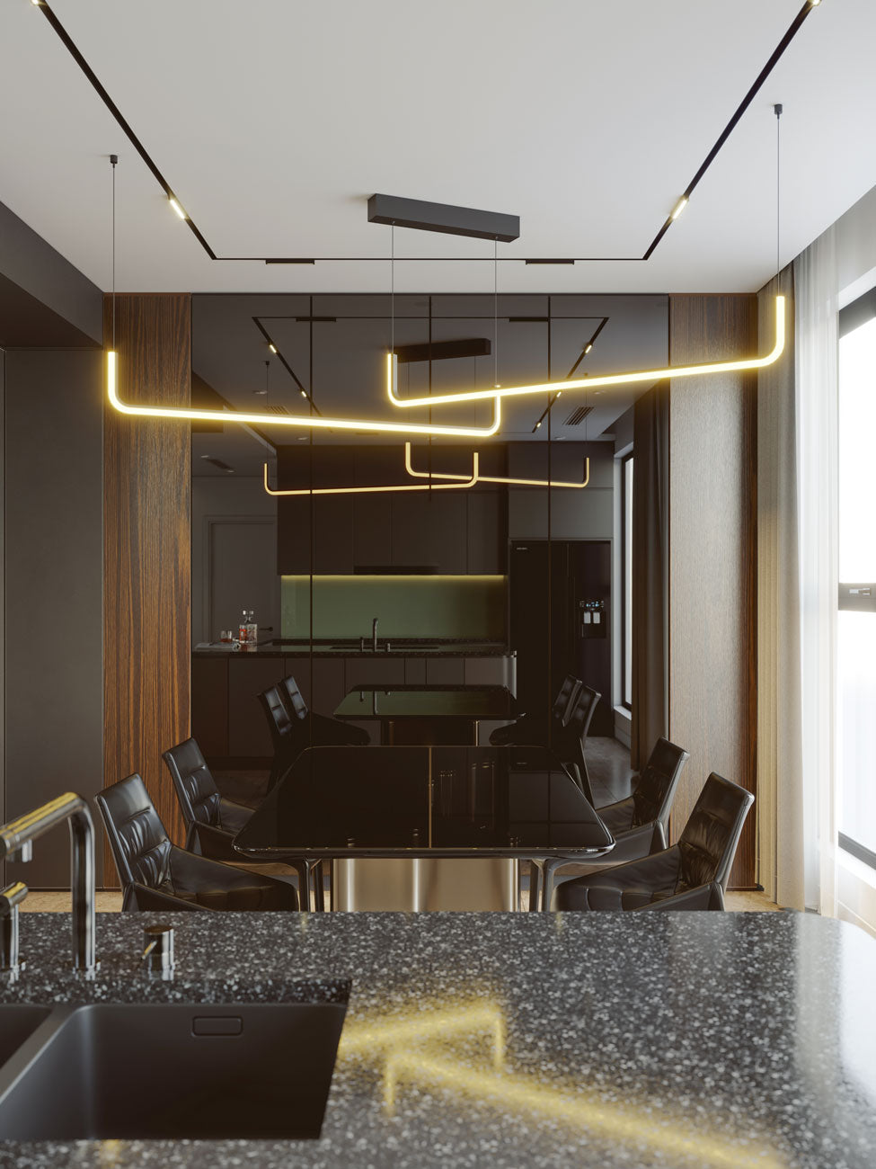 Urus kolekcijas griestu lampas