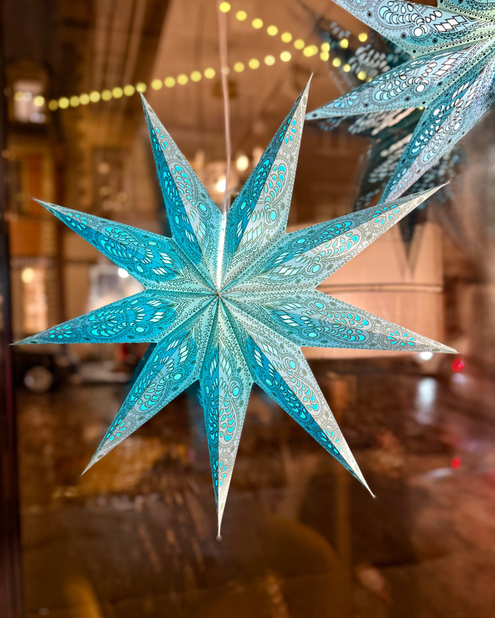 Zvaigzne-lampa BLUE 9 stari