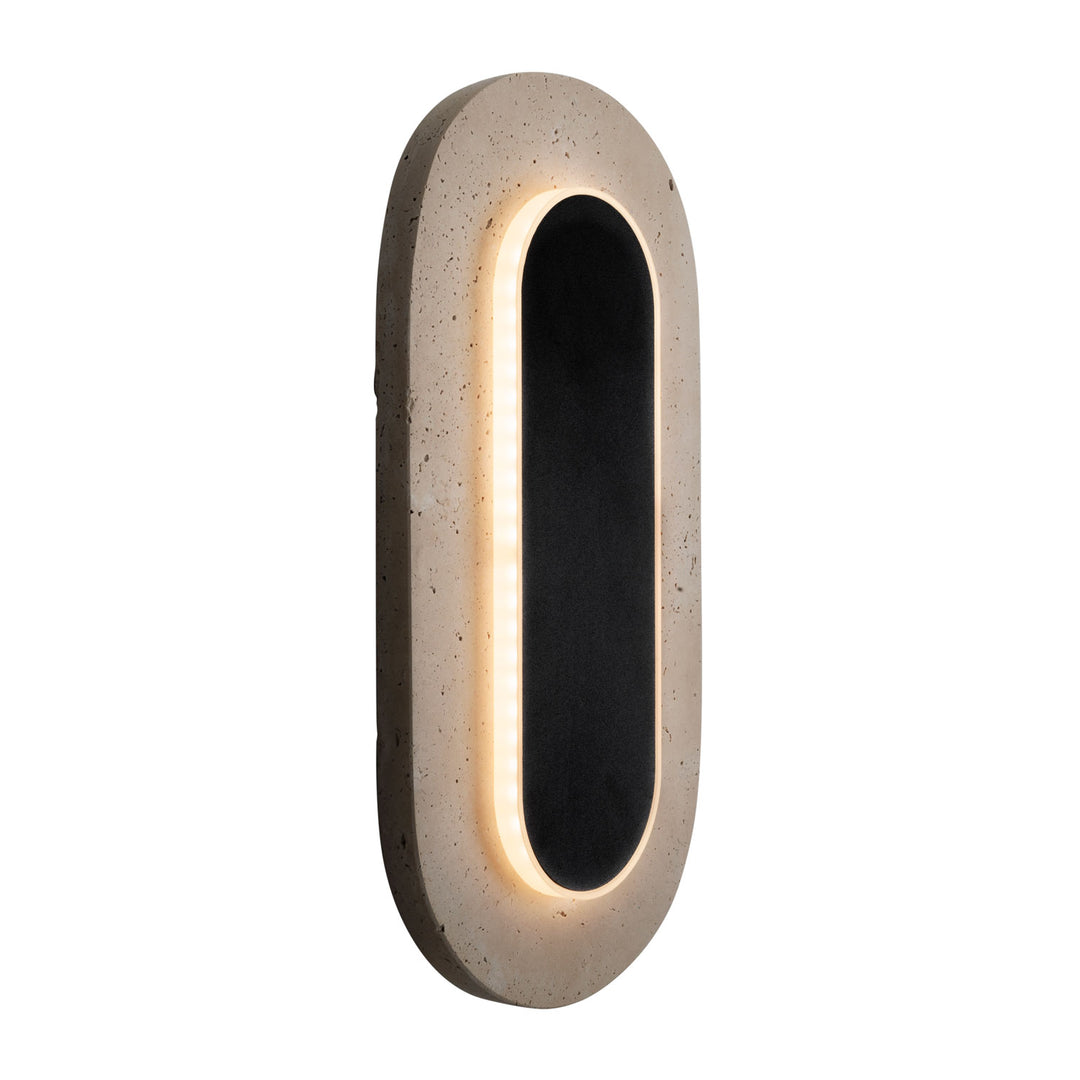 TRAVERTINO sienas lampas