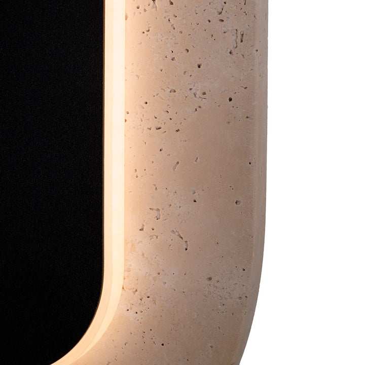 TRAVERTINO sienas lampas