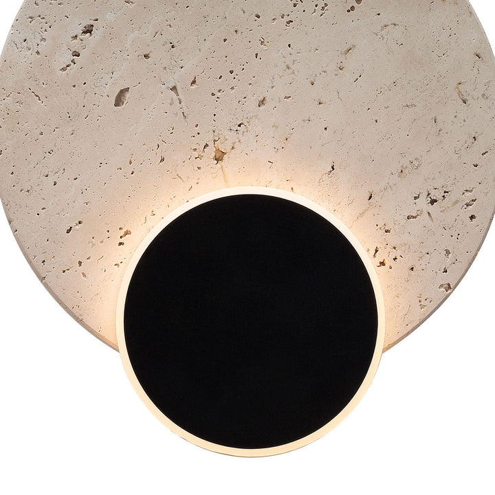 TRAVERTINO sienas lampas