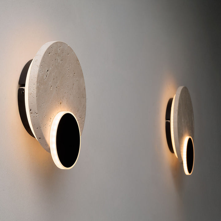 TRAVERTINO sienas lampas