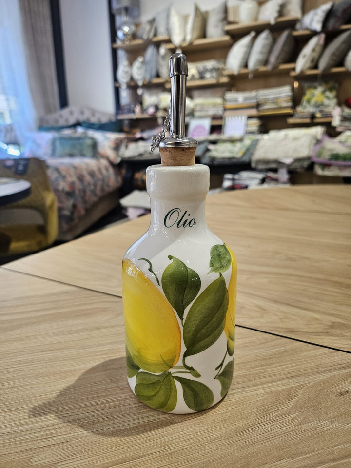 Eļļas trauks ar citronu dizainu, 250 ml