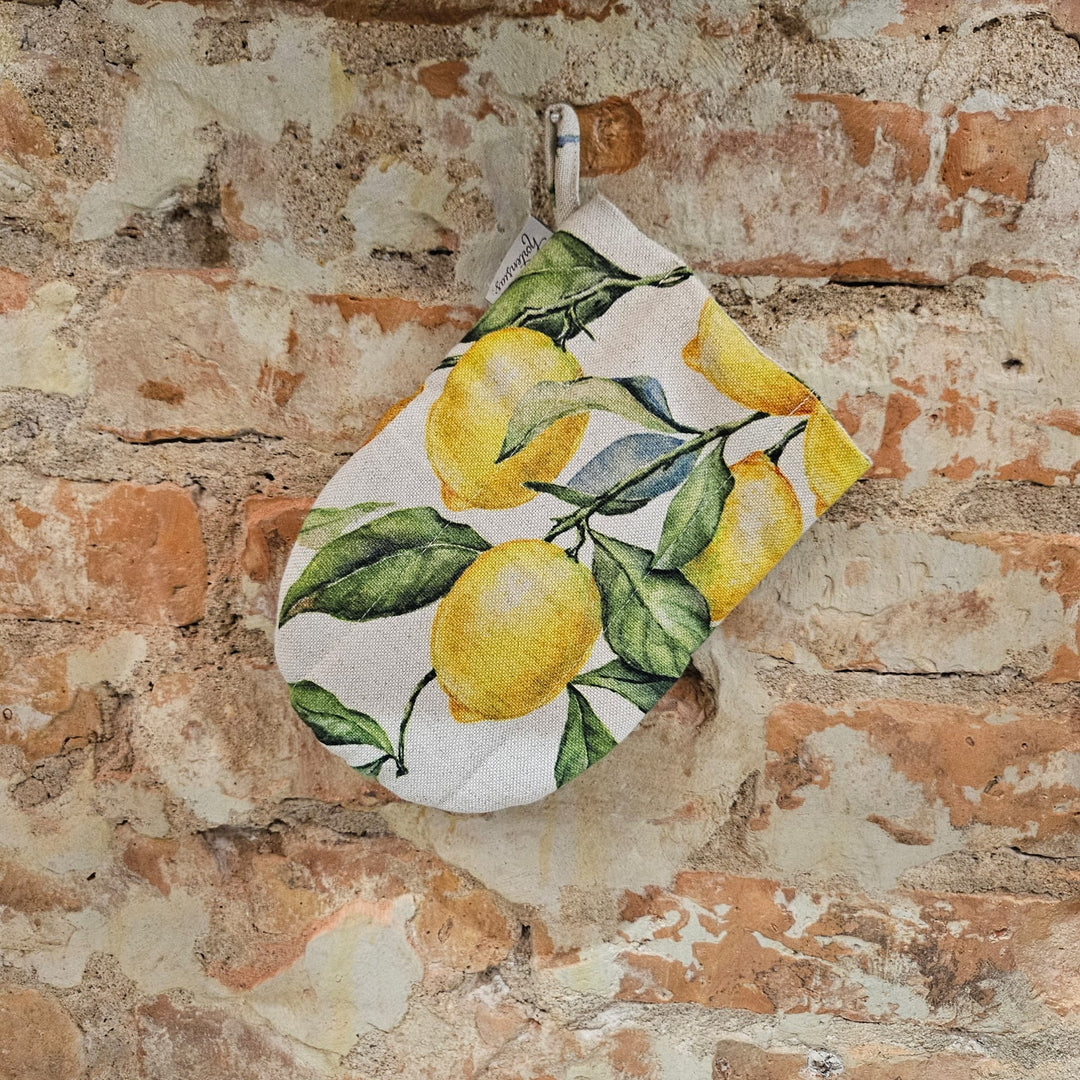 Ar rokām darināts virtuves cimds | Lemon Linen