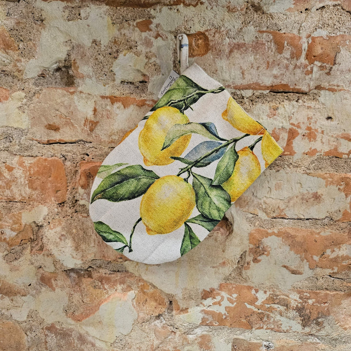 Ar rokām darināts virtuves cimds | Lemon Linen