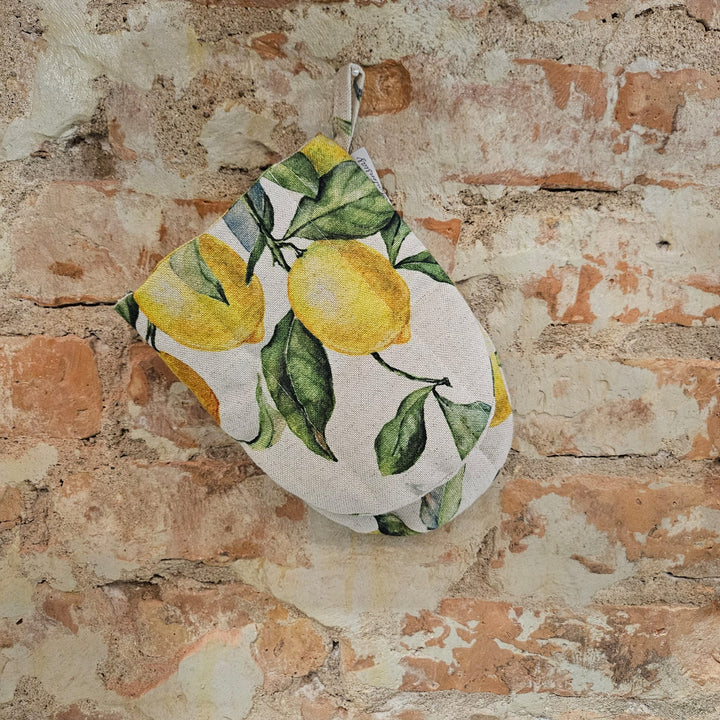 Ar rokām darināts virtuves cimds | Lemon Linen
