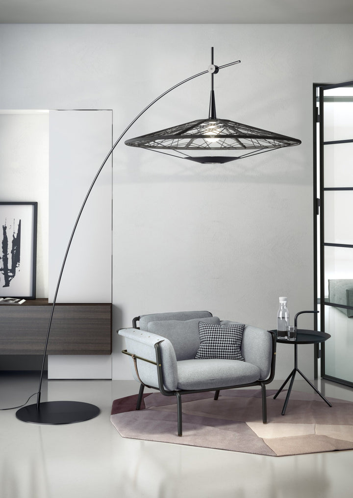 Forestier CARPA grīdas lampa – melna