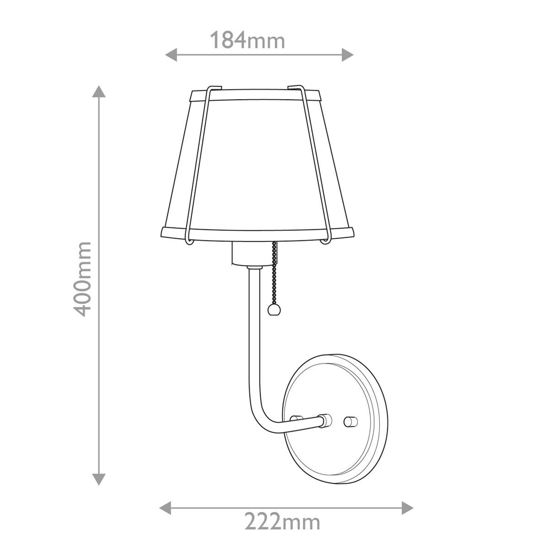 Sienas lampa "Clarke"