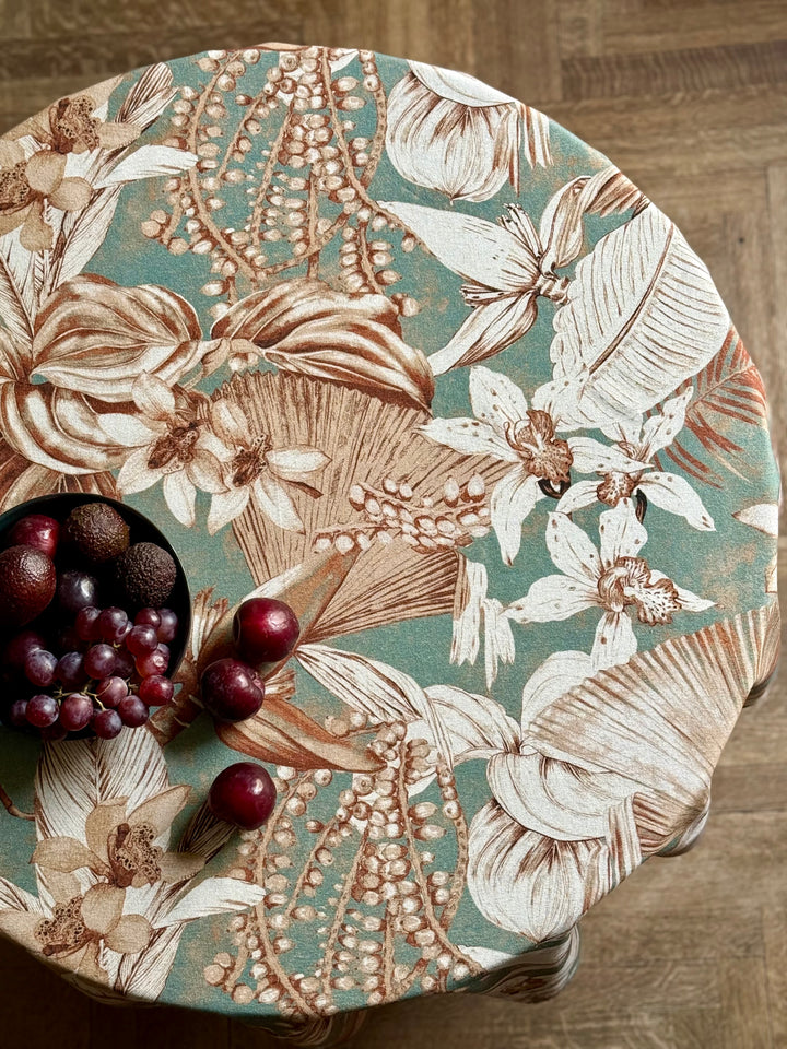Apaļš galdauts, divi izmēri, lins ar kokvilnu | Terra Flora