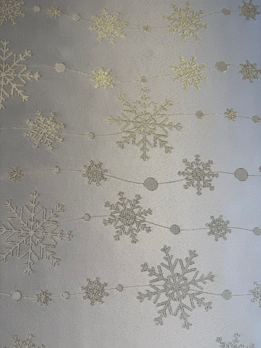 Ziemassvētku motīva galdauts, dažādi izmēri | Golden Snowfall