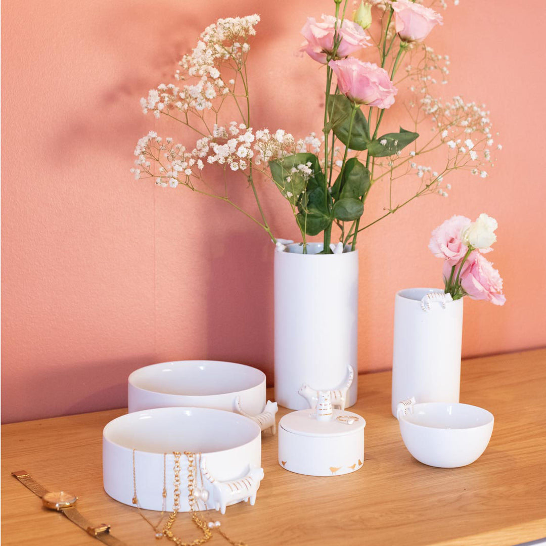 Porcelāna trauciņš "Kaķis"