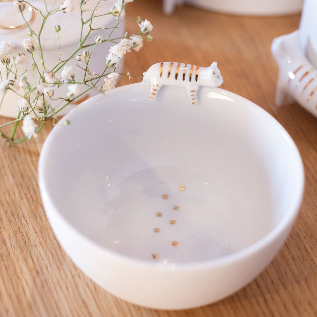 Porcelāna trauciņš "Kaķis"